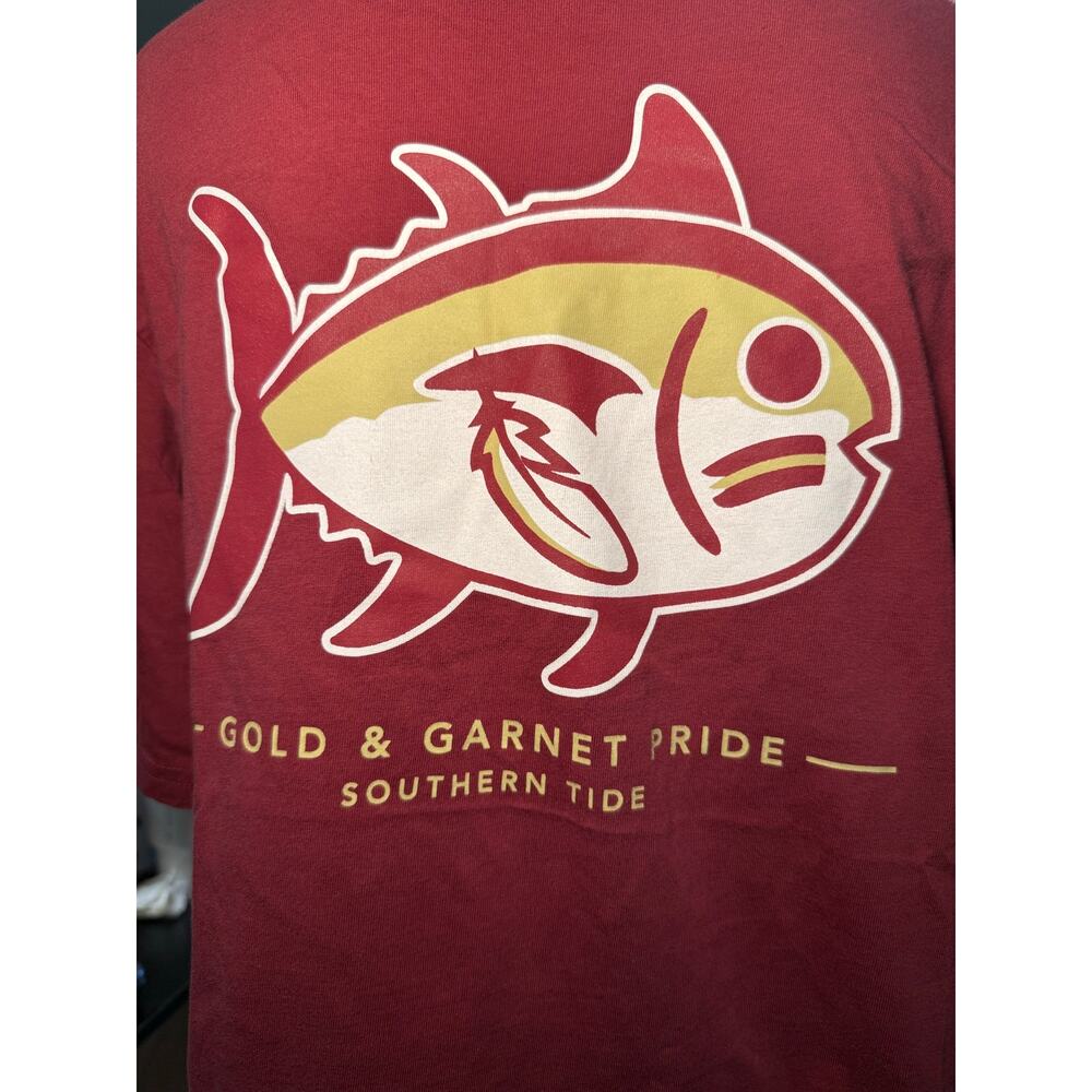 Southern Tide Garnet Florida State Seminoles, Skipjack Goes to College, Medium - Picture 5 of 8